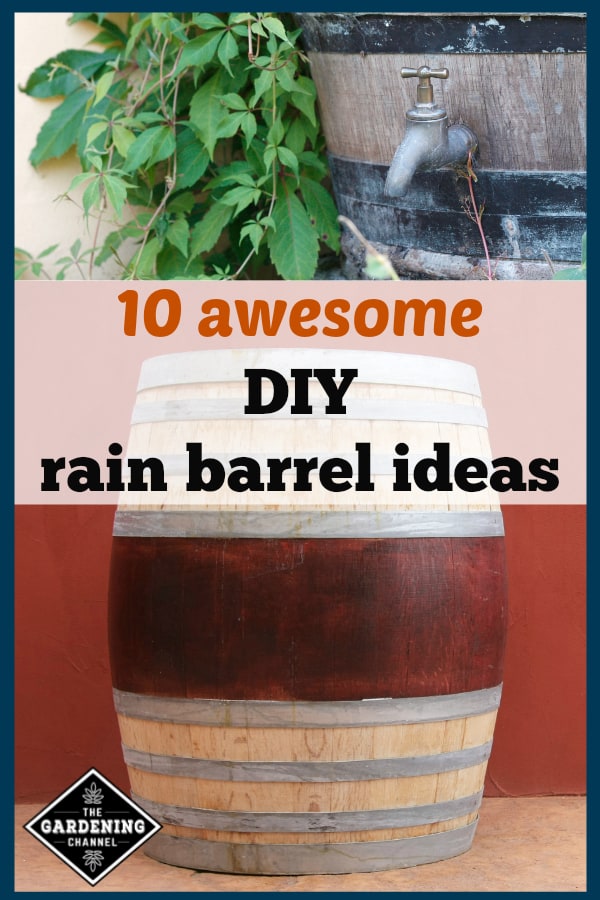 10 Easy Ways To Build Your Own Rain Barrel Gardening Channel