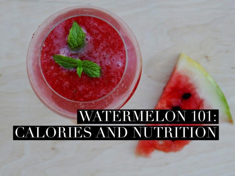 Watermelon Calories And Nutrition Information Gardening Channel