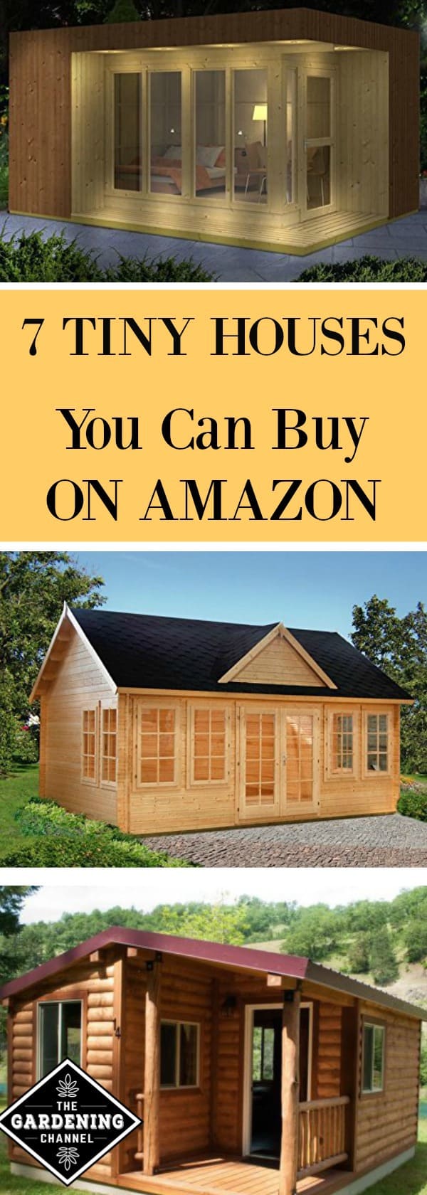 7 Awesome Tiny Houses You Can Buy On Amazon - Gardening Channel